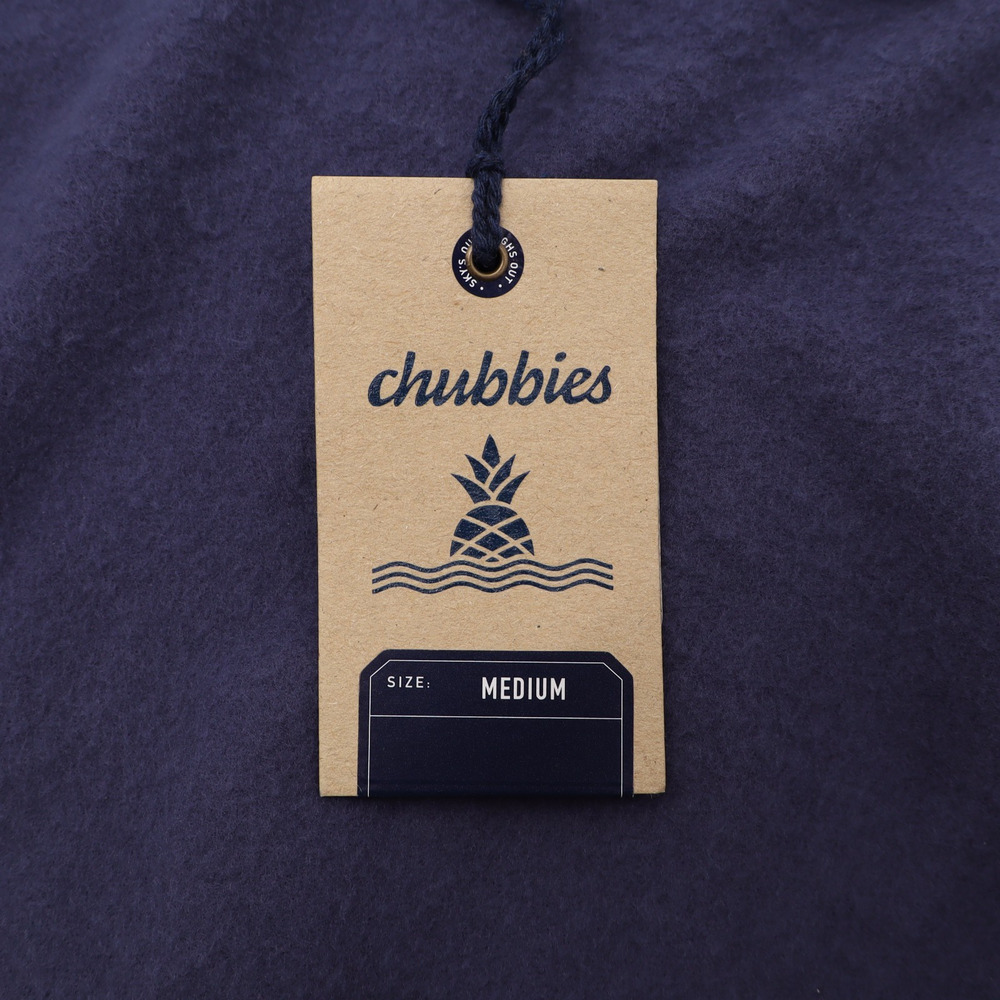 Chubbies NWT Men's Sz M Sky’s Out Thighs Out Blue Oversized Sweatshirt - Picture 6 of 9